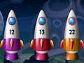 Laro Pagpaparami ng Math Rockets online