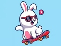 Laro Pangkulay na Aklat: Rabbit Skateboard  online