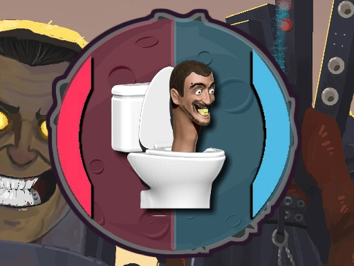 Laro SkiBidi toilet pong online