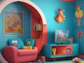 Laro Tumakas mula sa Pink at Blue House  online