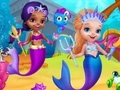 Laro Cute Sirena Bihisan Up  online