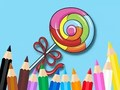 Laro Pangkulay na Aklat: Lollipop  online