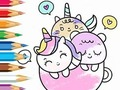Laro Pangkulay na Aklat: Isang Tasa Ng Unicorn  online