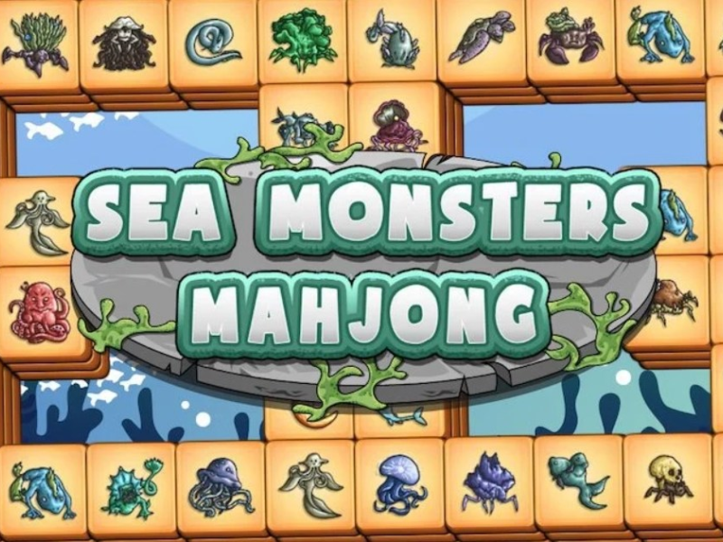 Laro Sea Monsters Mahjong online