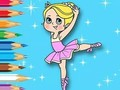 Laro Pangkulay na Aklat: Ballet Girl  online