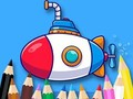 Laro Pangkulay na Aklat: Submarino  online