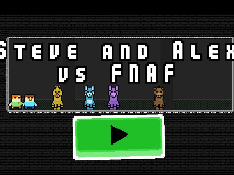 Laro Steve at Alex vs Fnaf  online
