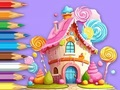 Laro Pangkulay na Aklat: Lollipop House  online