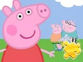 Laro Jigsaw Puzzle: Peppa kasama ang pamilya online