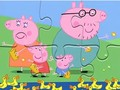 Laro Jigsaw puzzle: peppa pig feed duck online