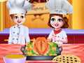 Laro Chef Twins Thanksgiving Dinner Pagluluto  online