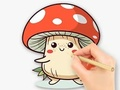 Laro Pangkulay na Aklat: Mushroom  online