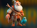 Laro Kakaibang Dwarf Man Escape  online