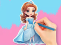 Laro Pangkulay na Aklat: Chibi Princess  online