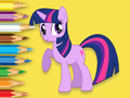 Laro Pangkulay na Aklat: Little Pony  online