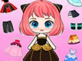 Laro Ang Doll ng Chibi Doll ay nagbibihis ng DIY online