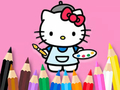 Laro Pangkulay na Aklat: Hello Kitty Painting  online