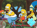 Laro Jigsaw Puzzle: Simpson Family Riding online