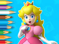 Laro Pangkulay na Aklat: Batang Prinsesa Peach  online