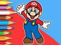 Laro Pangkulay na Aklat: Mario Happy Skating  online