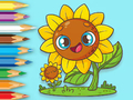 Laro Pangkulay na Aklat: Sunflowers  online
