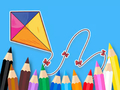 Laro Pangkulay na Aklat: Bowknot Kite  online