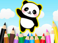 Laro Pangkulay na Aklat: Cute Panda  online