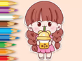 Laro Pangkulay na Aklat: Lovely Girl  online