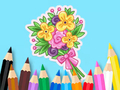 Laro Pangkulay na Aklat: Love Bouquet  online