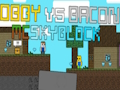 Laro Obby vs Bacon: McSkyblock online
