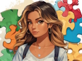 Laro Sliding anime puzzle online