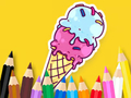 Laro Pangkulay na Aklat: Cool Ice Cream  online