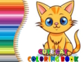 Laro Cute na libro ng pangkulay ng pusa online