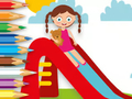 Laro Coloring Book: Naglalaro ng Slide  online