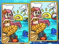 Laro Nakikita ng mga Sirena ang Mga Pagkakaiba  online