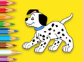 Laro Pangkulay na Aklat: Cute Spotted Dog  online