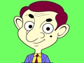Laro Mr Bean Coloring Book online