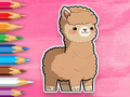 Laro Pangkulay na Aklat: Cute Alpaca  online