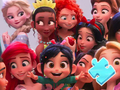 Laro Jigsaw Puzzle: Larawan ng Pamilya ng Disney Princess  online