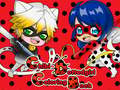 Laro Chibi Dotted Girl Coloring Book online