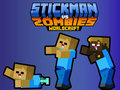 Laro Stickman vs Zombies Worldcraft online