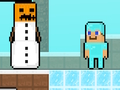 Laro Noob vs Pro Snowman online