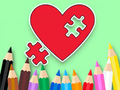Laro Pangkulay na Aklat: BTS Heart Jigsaw  online