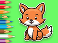 Laro Pangkulay na Aklat: Baby Fox  online