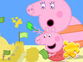 Laro Jigsaw Puzzle: Paggawa ng Buhangin ng Peppa Pig  online
