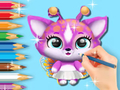 Laro Pangkulay na Aklat: Mga Cute Fluvsies  online