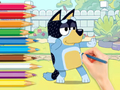 Laro Pangkulay na Aklat: Bluey At Bingo  online