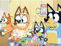 Laro Jigsaw Puzzle: Bluey Shopping Day online