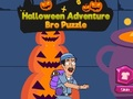 Laro Halloween Adventure bro puzzle online