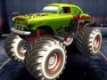 Laro Mga Monster Truck Sky Stunt  online